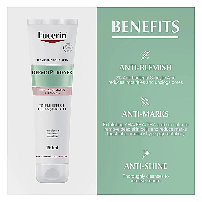 Eucerin Dermopurifyer Cleansing Gel 150ml