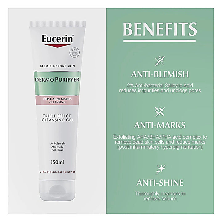 Eucerin Dermopurifyer Cleansing Gel 150ml