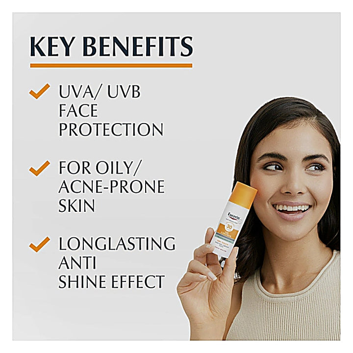 Eucerin Dry Oil Control SPF50+ Gel-Cream  50ml