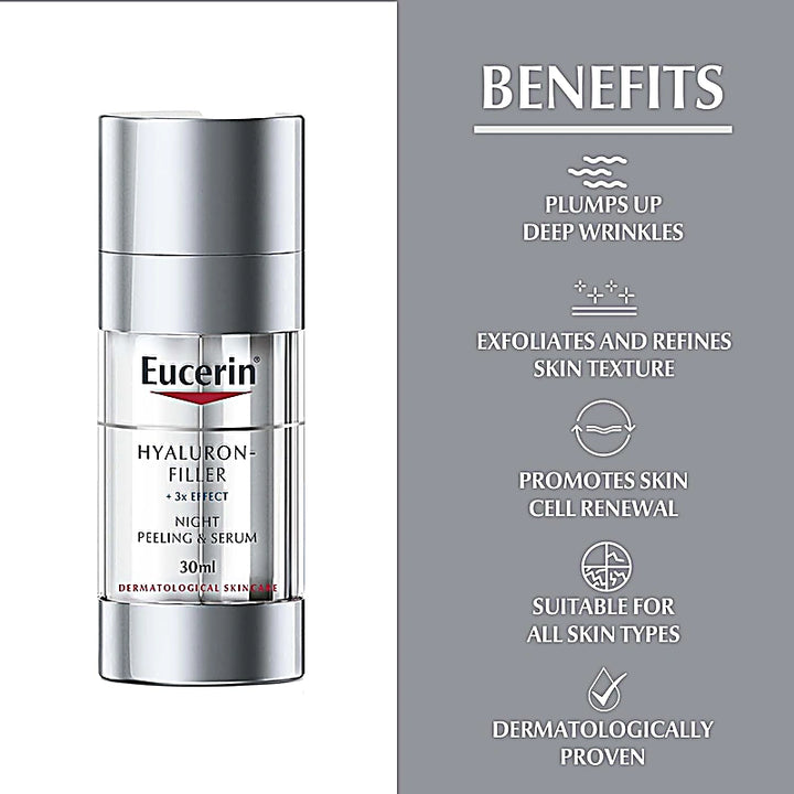 Eucerin Hyaluron Filler Night Peeling & Serum