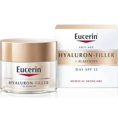 Eucerin Hyaluron Filler+Elasticity Spf15 Day Cream  50Ml
