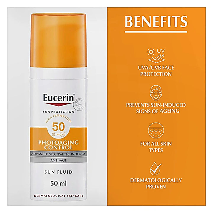 Eucerin Photoaging Control Spf50 Sun Fluid 50ml