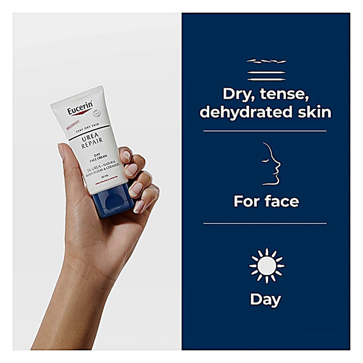 Eucerin Urea 5% Face Cream 50ml for Dry Skin