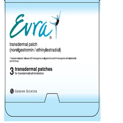 Evra Transdermal Patches 3s
