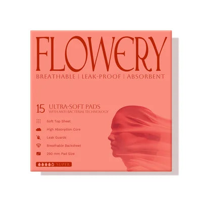 Flowery Super Ultra-Soft Pads 15S