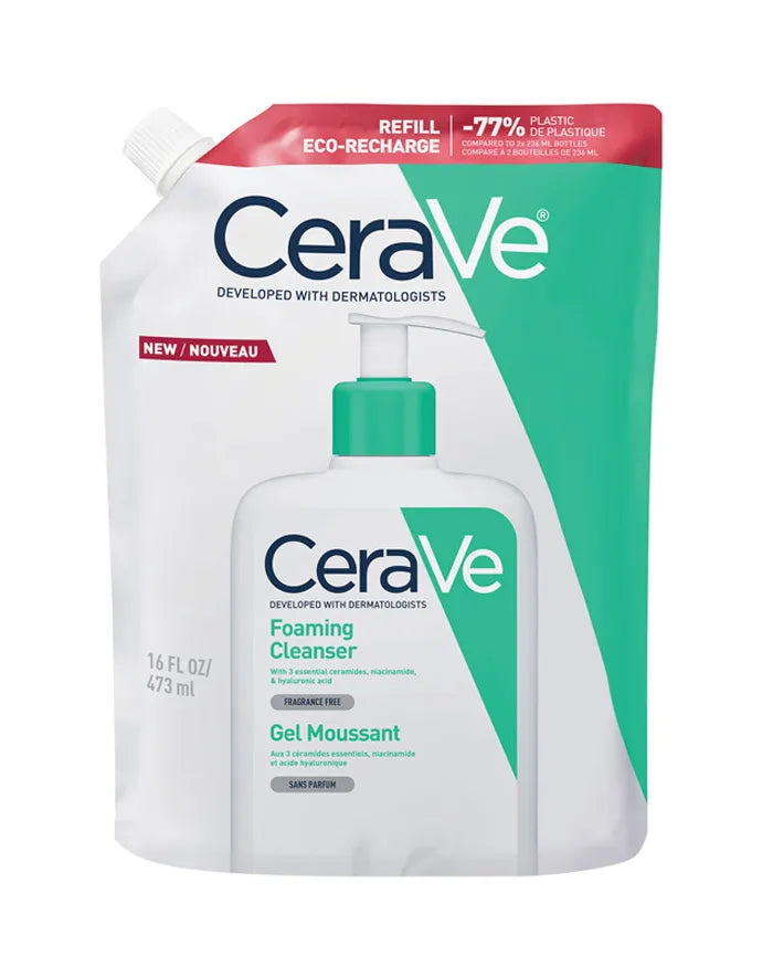 Cerave Foaming Cleanser Refill Pack 473Ml