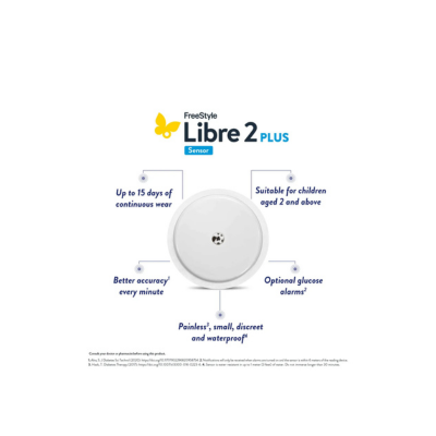 FREESTYLE LIBRE 2 PLUS SENSOR KIT