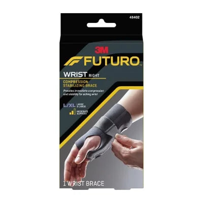 Futuro 48402 L/Xl Wrist (R) Comp Stabilizing Brace