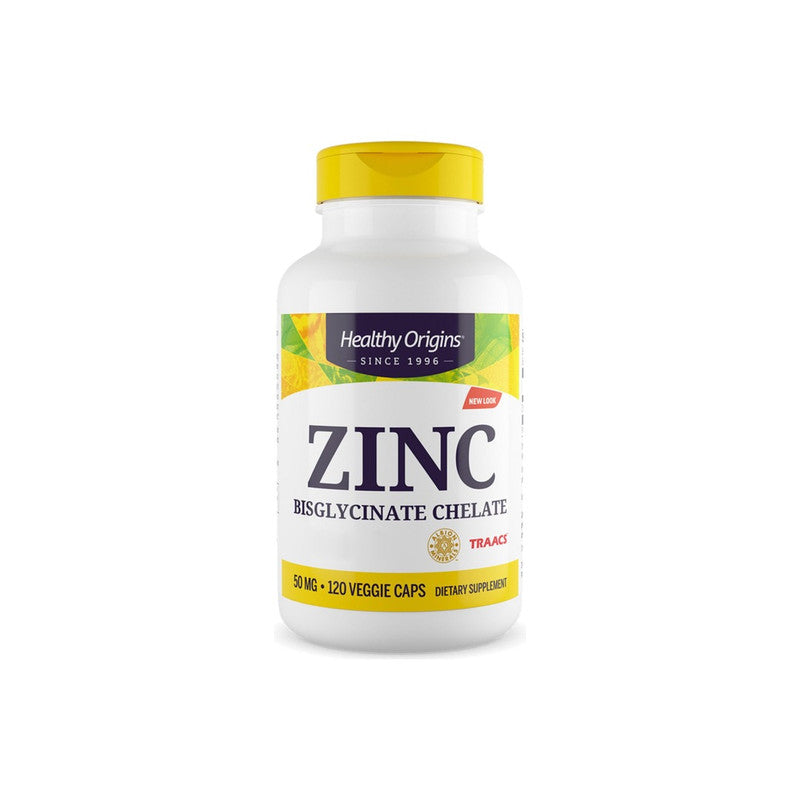 Healthy Origins Zn Bisglycinate Chelate 50Mg 120S
