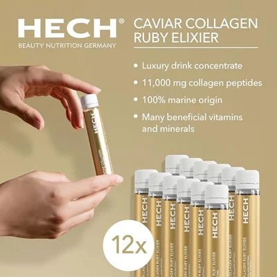 Hech Caviar Collagen Ruby Elixier 25ml 12s