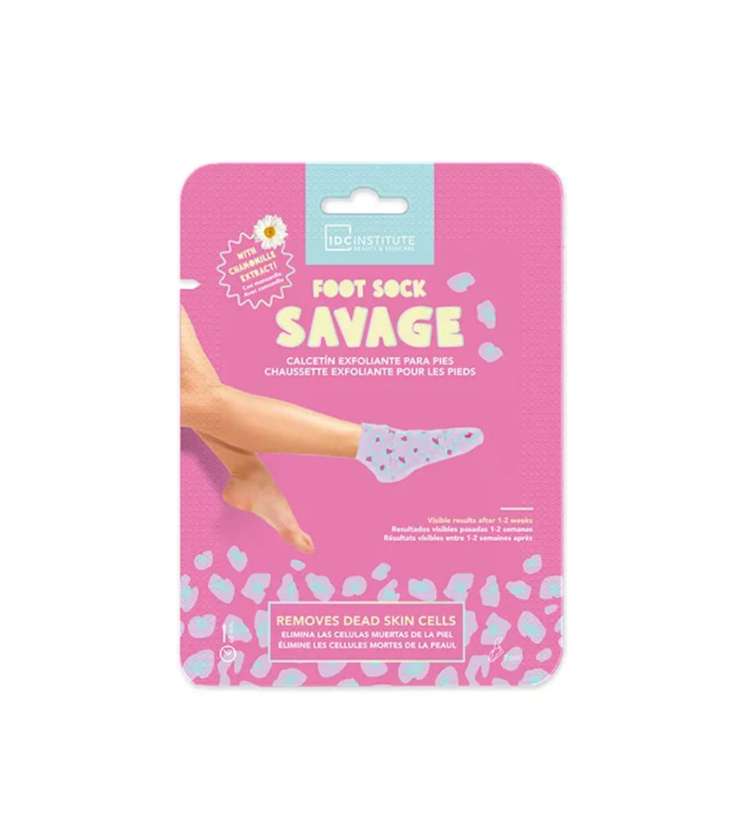 Idc Savage Exfoliating Foot Sock 2S