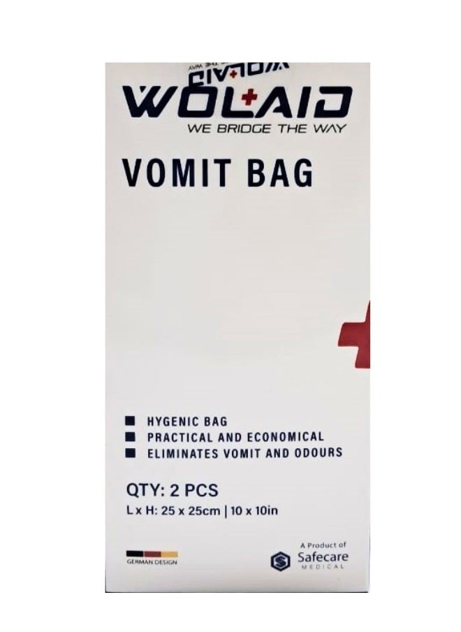 Wolaid Vomit Bags 2pcs