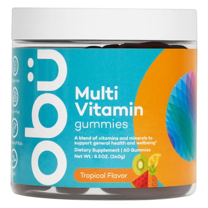 OBU MULTIVITAMIN TROPICAL GUMMIES 60S