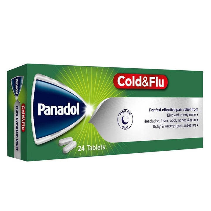 Panadol Cold & Flu Green Tablets 24s