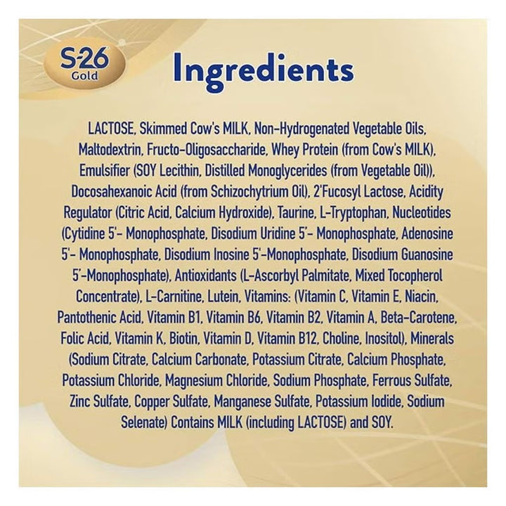 S-26 Gold 3 Growing-Up Formula 800g