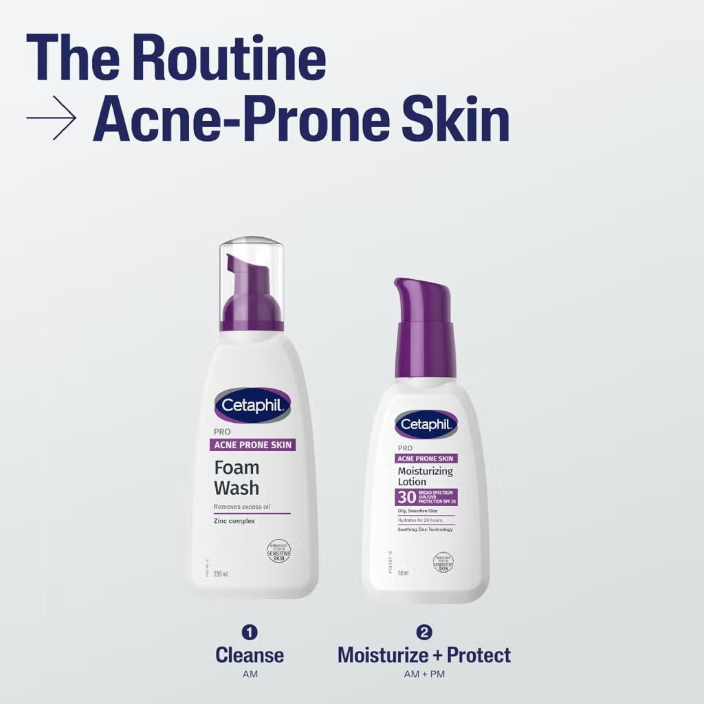 CETAPHIL DERMACONTROL/PRO ACNE FOAM WASH 236ML