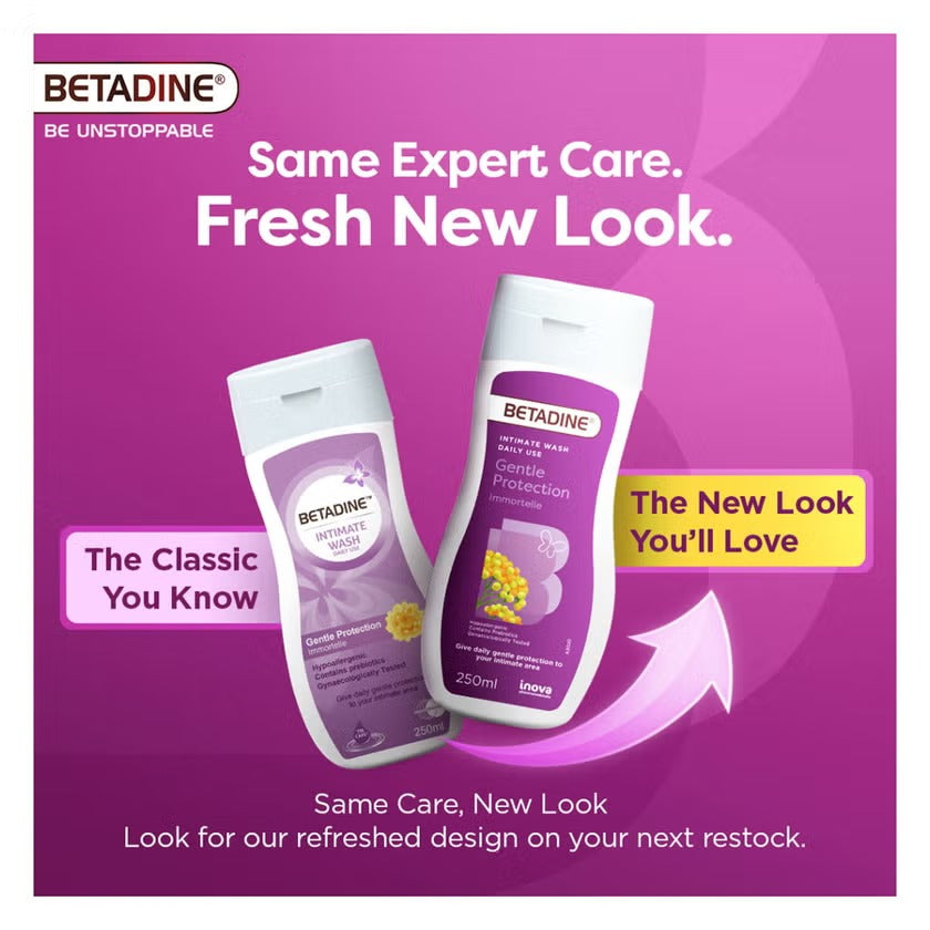 Betadine Intimate Wash Gentle Protection 250ml