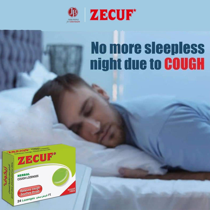 Zecuf Herbal Lozenges Sugar Free 24s