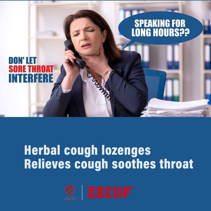 Zecuf Herbal Lozenges Sugar Free 24s