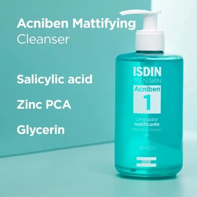 ISDIN AcnibenFacial Cleanser Gel 400ml