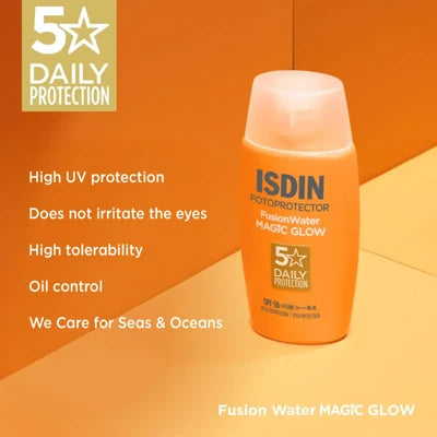 ISDIN Fotoprotector SPF50 Fusion Water Magic Glow 50ml