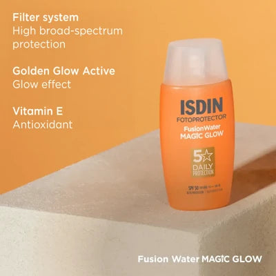 ISDIN Fotoprotector SPF50 Fusion Water Magic Glow 50ml