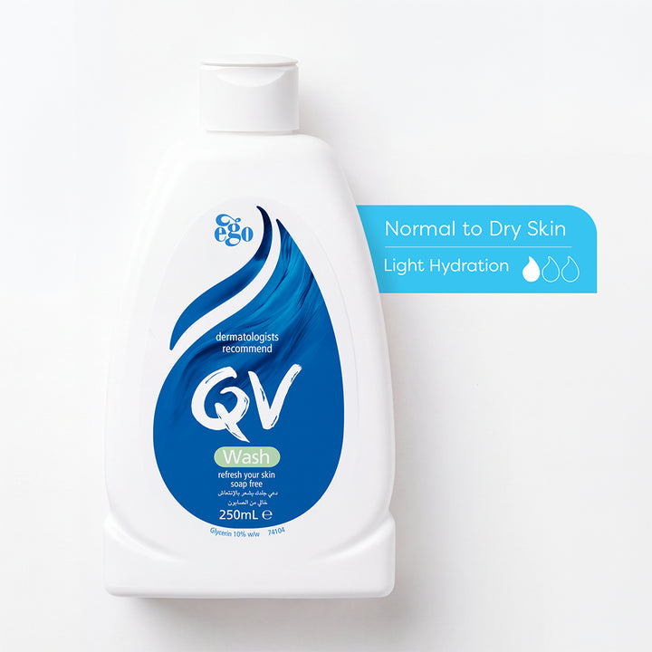 Qv Wash for Dry Skin 250ml