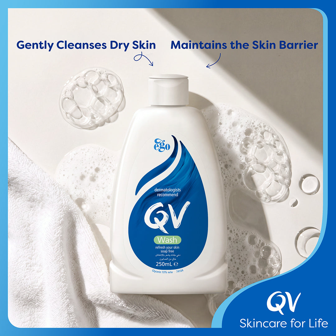 Qv Wash for Dry Skin 250ml