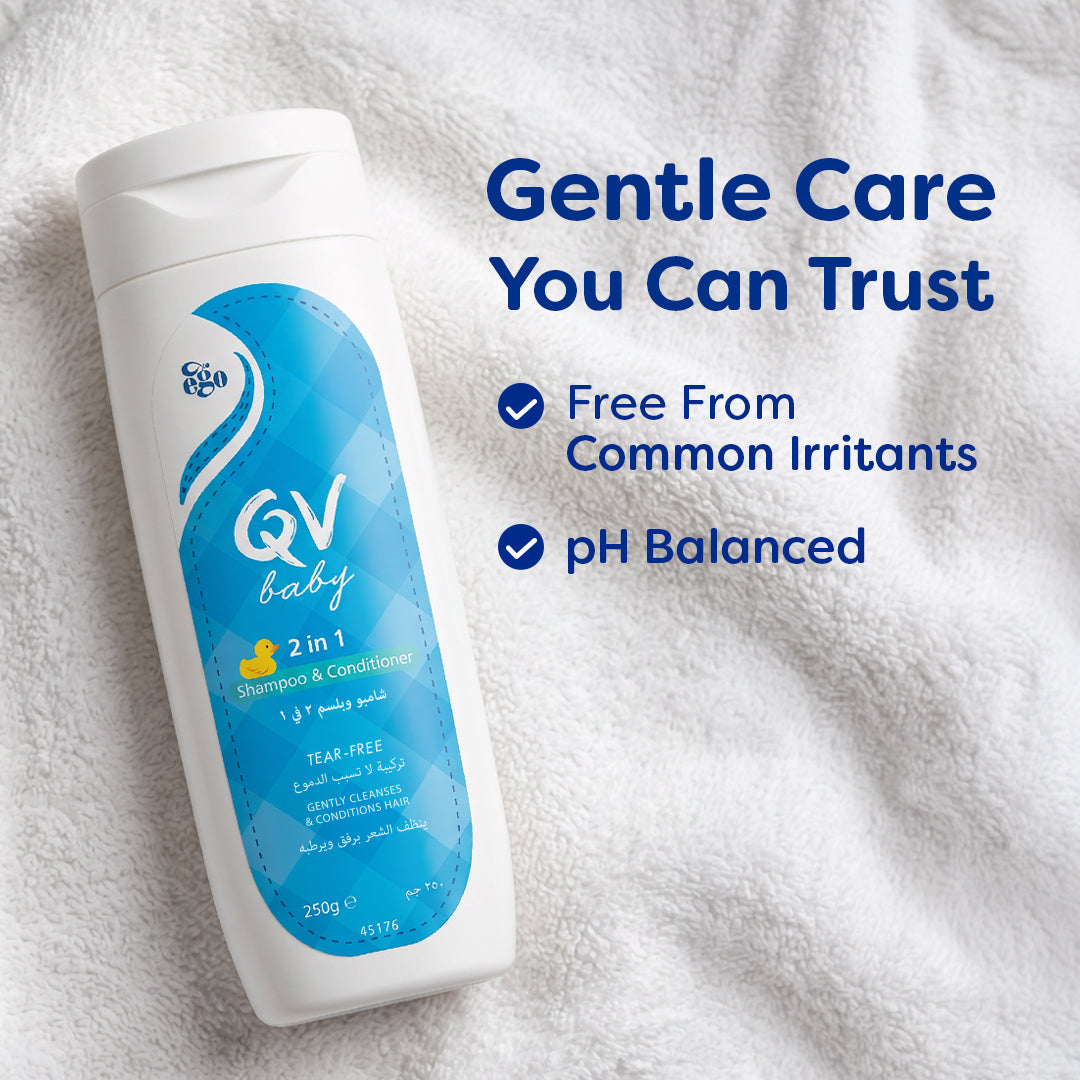 Ego Qv Baby 2In1 Shampoo&Conditioner 250G