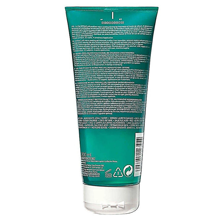 La Roche Posay Effaclar Purifiant Micro-peeling Gel 200ml