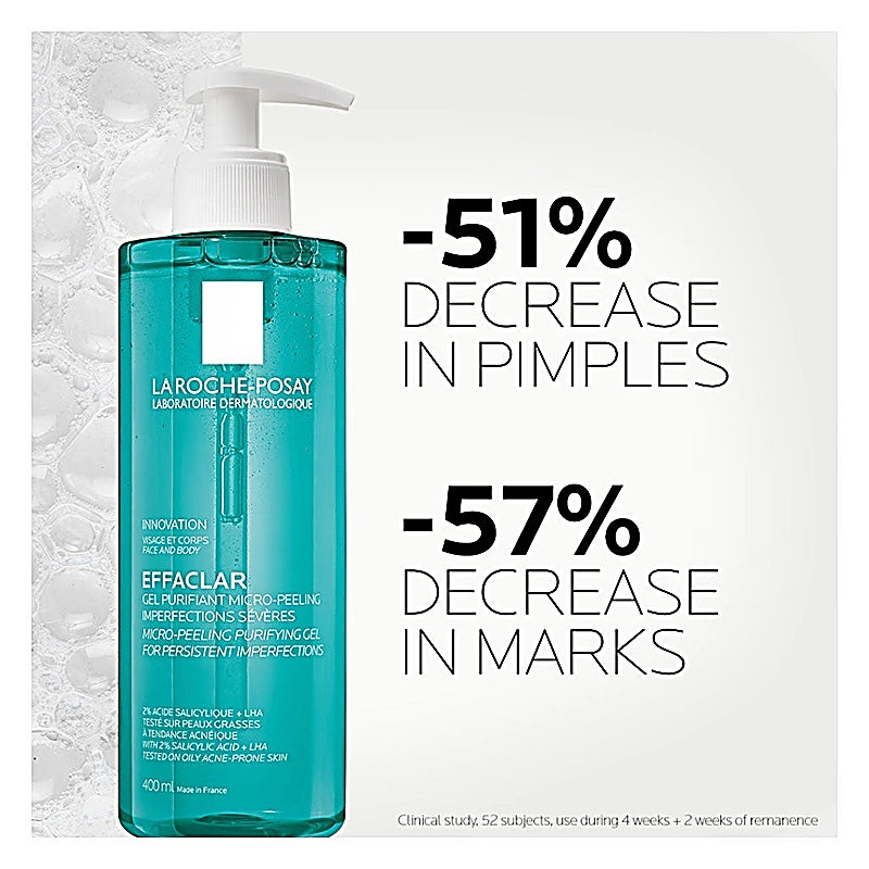 La Roche Posay Effaclar Purifiant Micro-peeling Gel 400ml