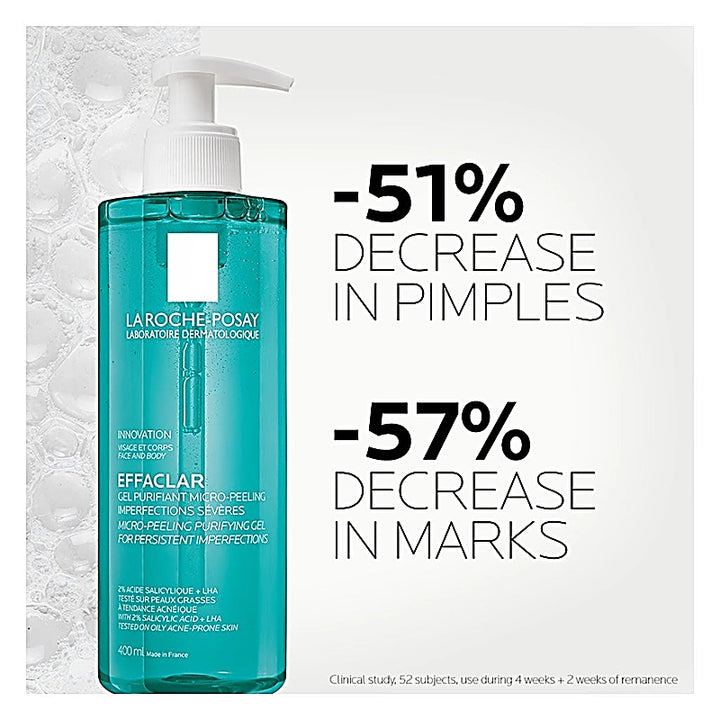 La Roche Posay Effaclar Purifiant Micro-peeling Gel 400ml