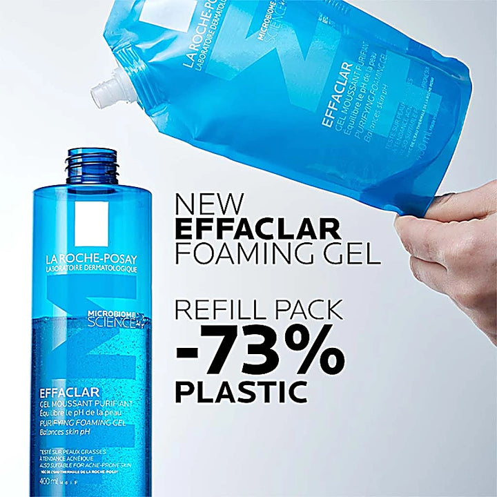 La Roche-Posay Effaclar Purifying Foaming Gel Refill 400ml