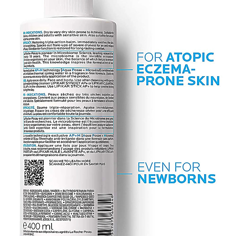 La Roche Posay Lipikar Balm AP+ 400ml