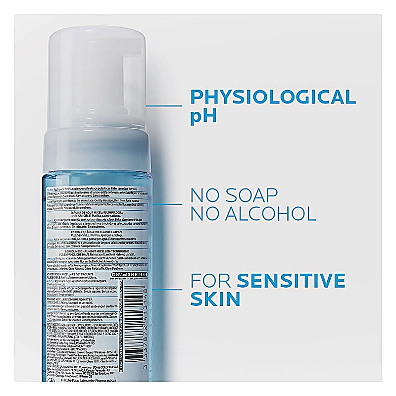La Roche-Posay Physiological Foaming Water for sensitive Skin 150ml