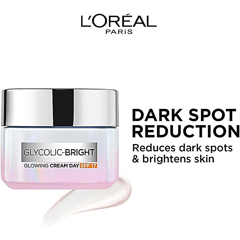 Loreal Glycolic Bright Day Cream Spf17 50ml