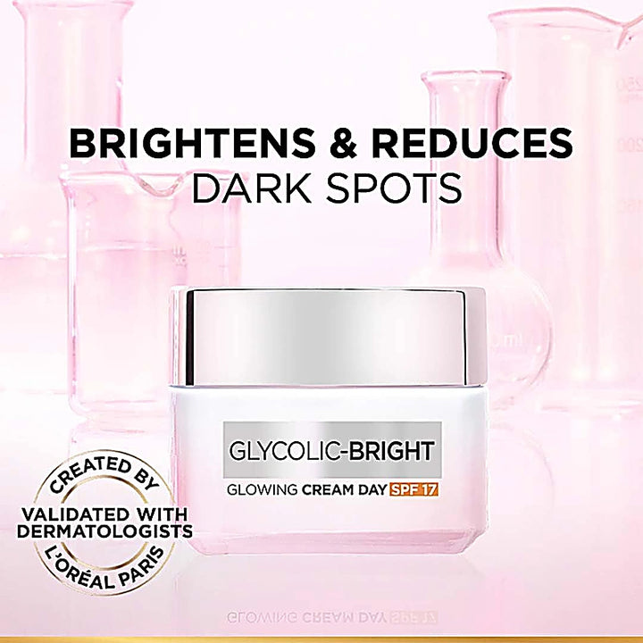 Loreal Glycolic Bright Day Cream Spf17 50ml