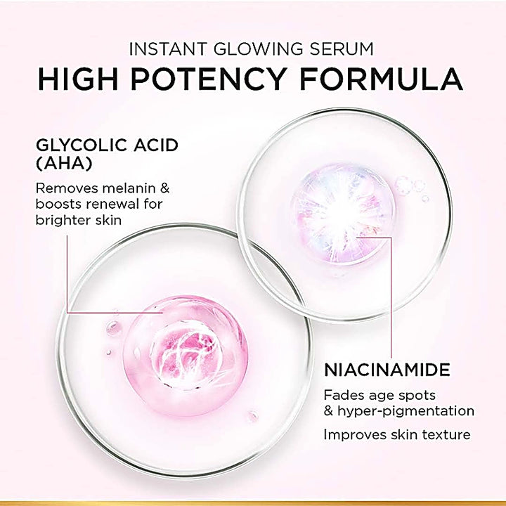 Loreal Glycolic Bright Instant Glow Serum 30ml