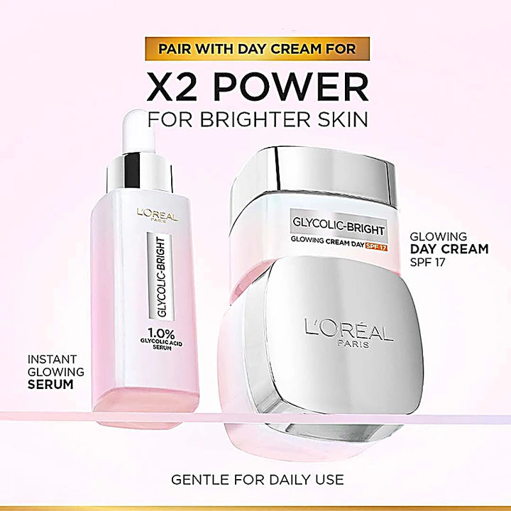 Loreal Glycolic Bright Instant Glow Serum 30ml