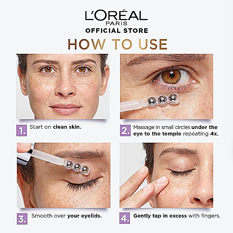Loreal Hyaluron 2.5% Caffeine Eye Serum 20ml