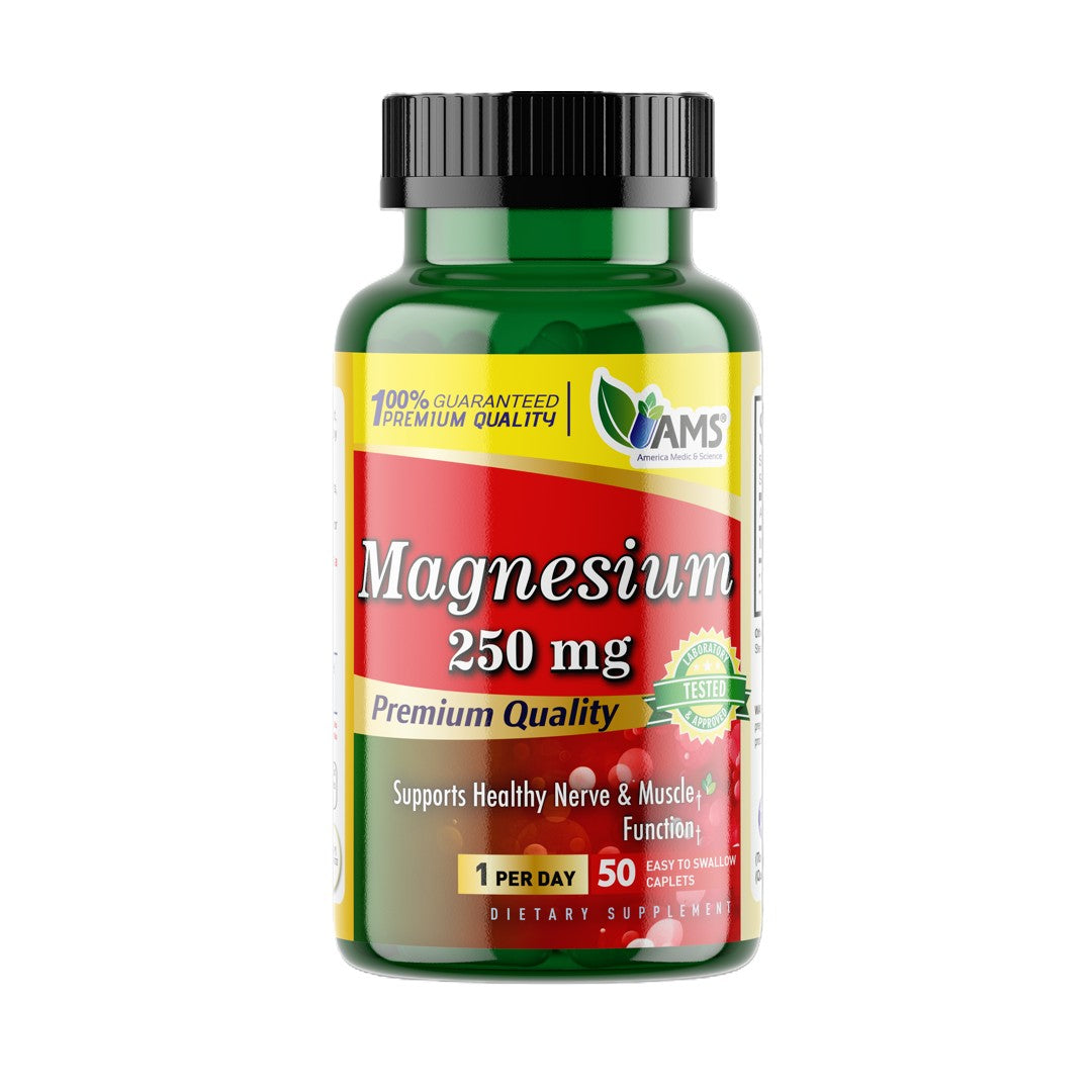 Ams Magnesium 250Mg Tab 50S