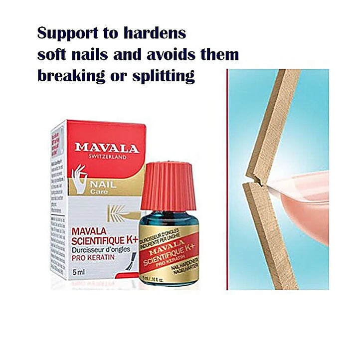 Mavala Scientifique K+ nail hardener 5ml strengthening soft nails