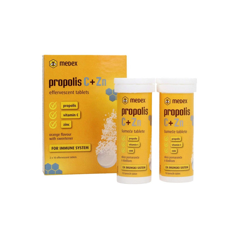 Medex Propolis C+Zn Tabs 20S