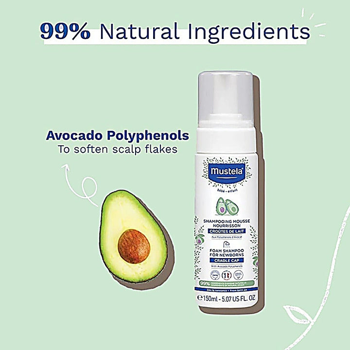 Mustela Foam Shampoo for Newborns 150ml