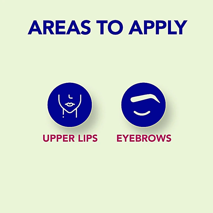 Nair Hair Rem Face Wax Strips With Apricot Milk Extract 20s