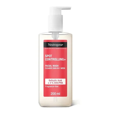 Neutrogena Spot Controlling+Facial Wash In1Week 200Ml