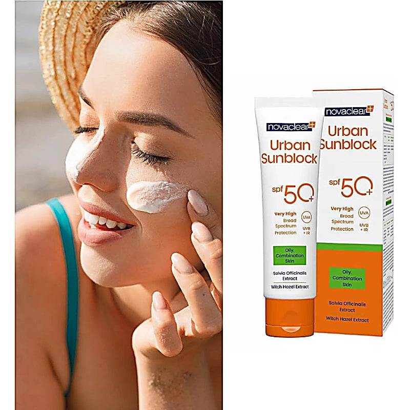 Novaclear Urban Sunblock Spf50+ Oily Combi 40ml