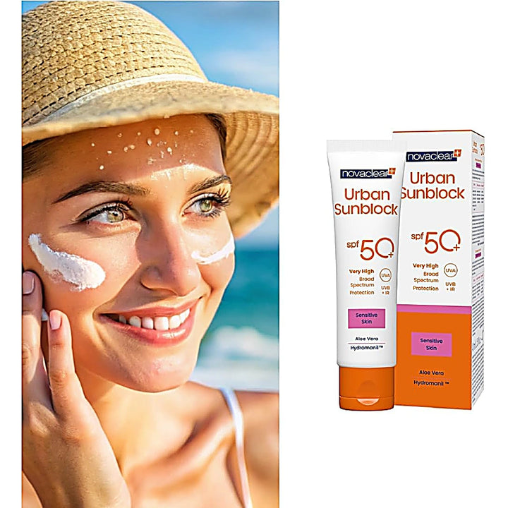 Novaclear Urban Sunblock Spf50+ Sensitive 40ml
