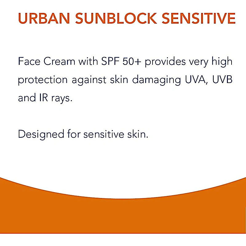 Novaclear Urban Sunblock Spf50+ Sensitive 40ml