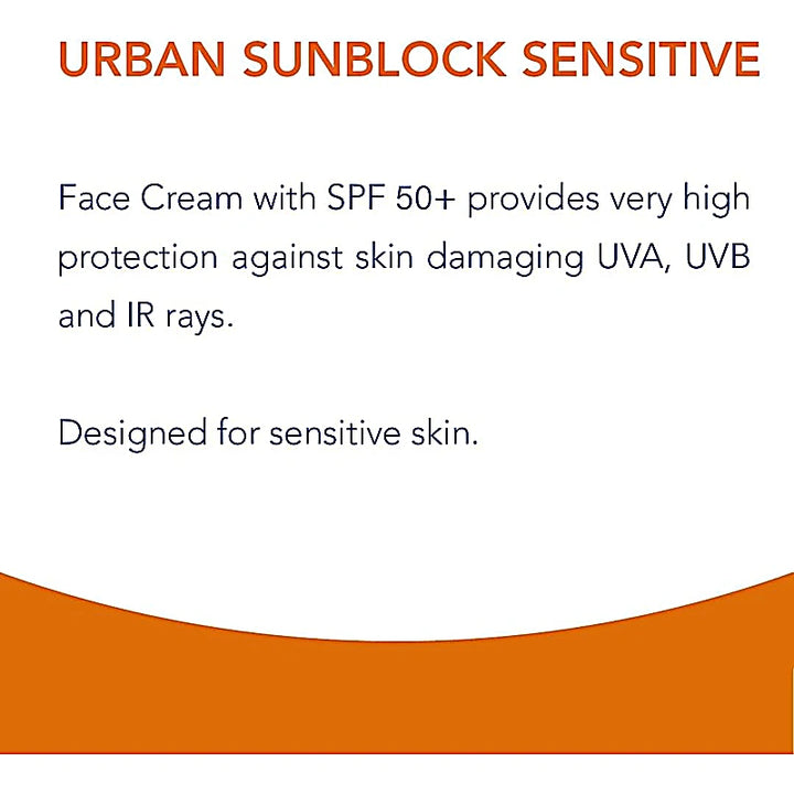 Novaclear Urban Sunblock Spf50+ Sensitive 40ml